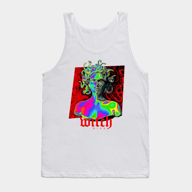 Witch Rise 2 Tank Top by Print Boulevard